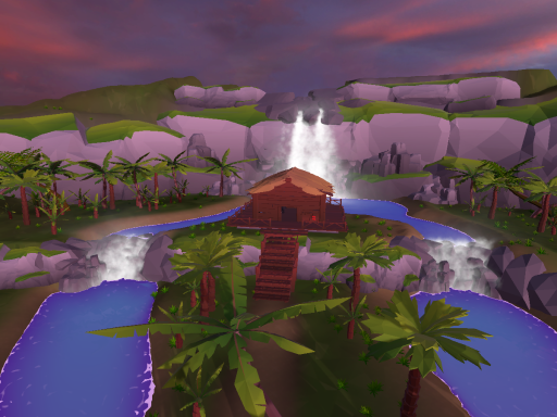 Waterfall Island