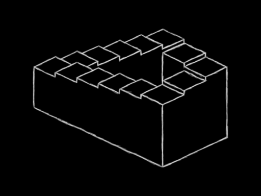 Penrose stairs