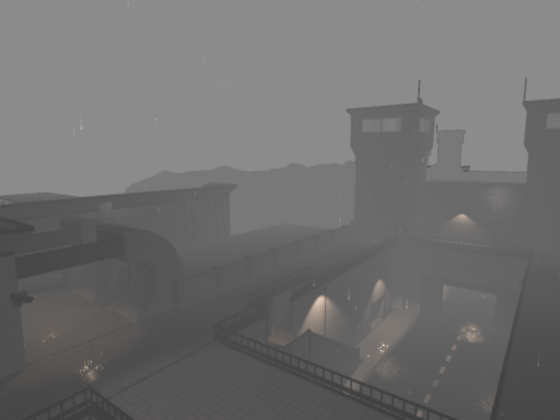 SCP Secret Laboratory˸Surface zone（rainy）
