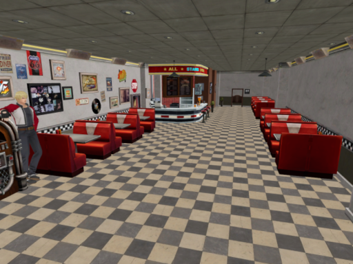 kof allstars diner