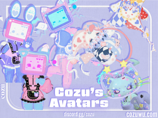 Cozu's Avatars PC QUEST FACE TRACKING ［OLD VERSION］