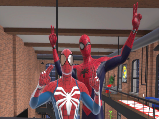 BatWing VR avatar world