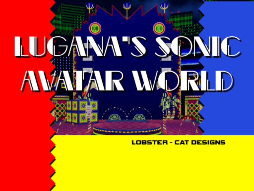 （LCD） Lugana's Sonic Avatar World