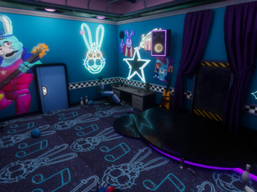 Glam Bonnie's Greenroom ｜ FNAF SB
