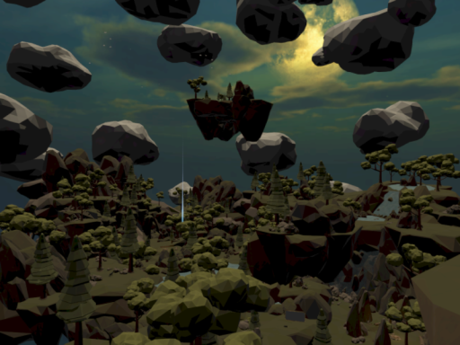 Floating islands