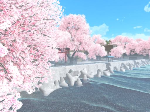 桜海：Cherry Blossom Sea