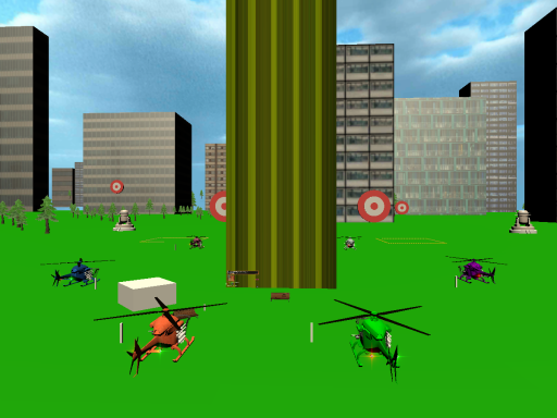 Heli test duel