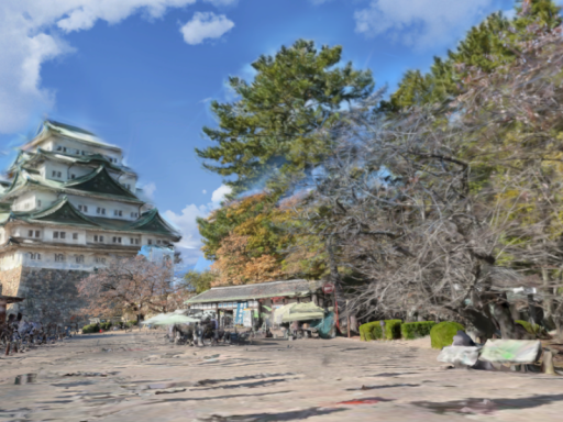 3DScan 名古屋城 Add 3DGS