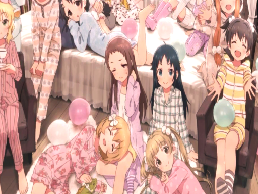 MMD dance Stage Sleeping room