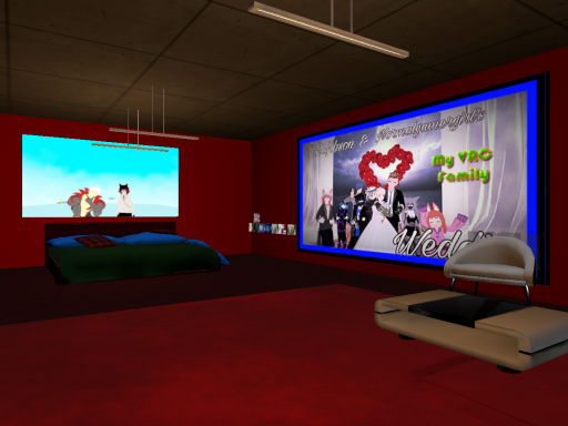 chill home world with avatars