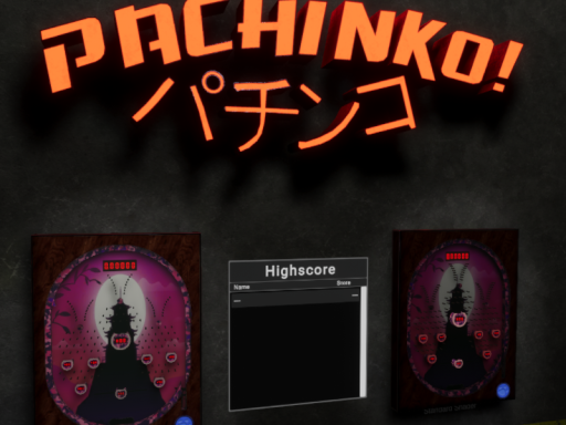 Pachinko-like marble arcade game