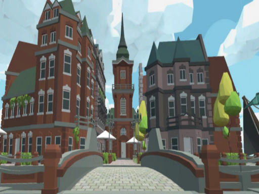 Town In Big Sea