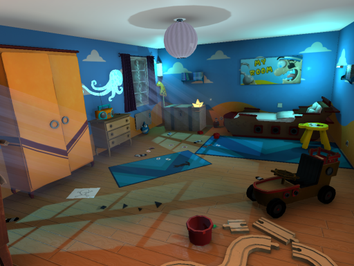 Kids Cozy Bedroom（Boy）