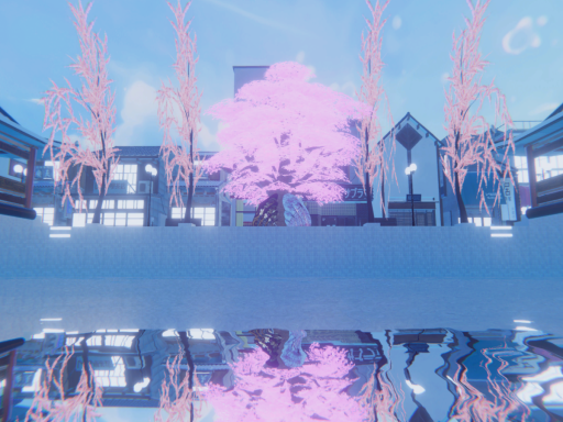 벚꽃（꿈과 벚나무;夢と葉桜）