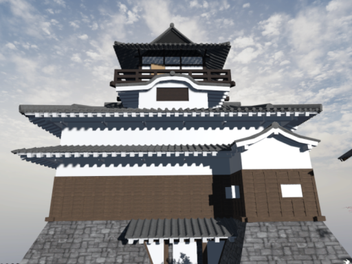 再現犬山城