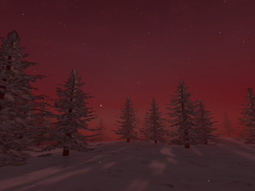 lost in the snow
