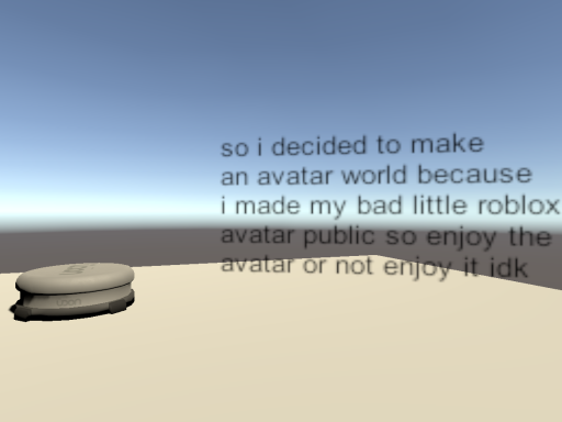 my （bad） avatar world