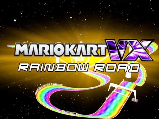 Mario Kart VX DS Rainbow Road
