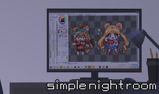 simple night home