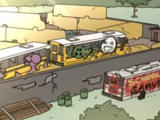 Schoolbus Graveyard