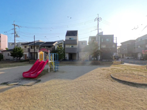 家の近くの公園3DGS