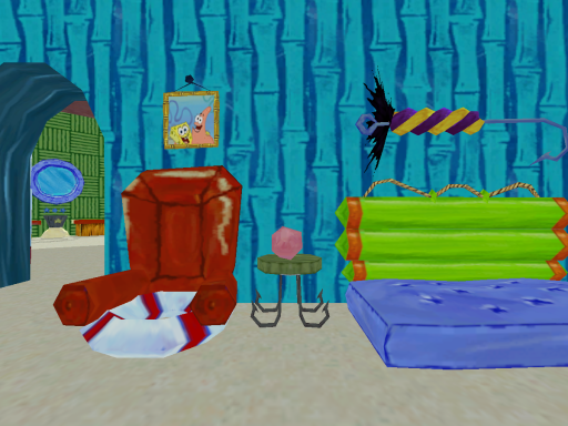 spongebob house