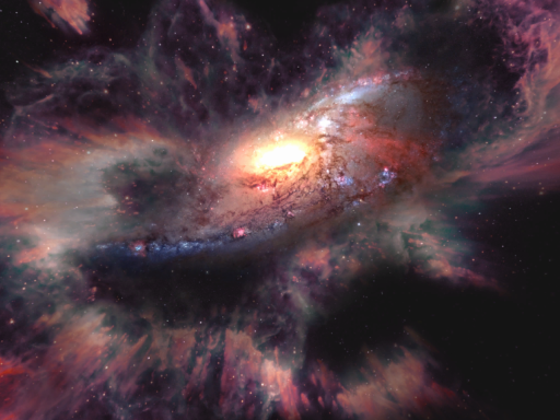 Mirror in space