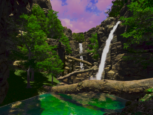 luscious ravine