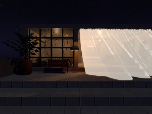 夜と白