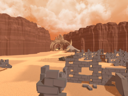 Seige at canyon