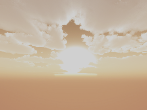 Fluffy clouds