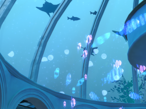 Aquarium house