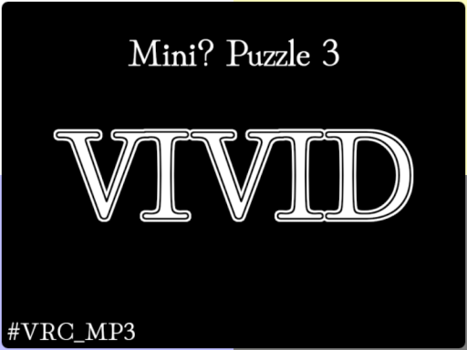 Mini? Puzzle 3 「VIVID」