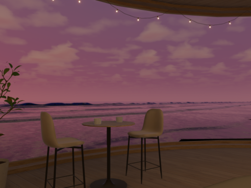 海辺とコーヒー
