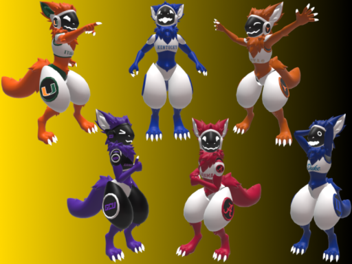 NCAA Protogen Avatars