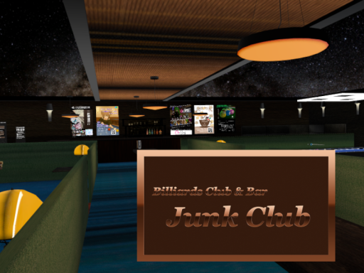 Billiards Club ＆ Bar ＂ Junk Club ＂ LT ver