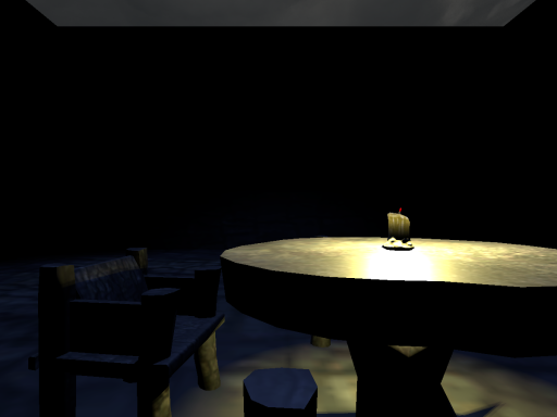 A room in the void