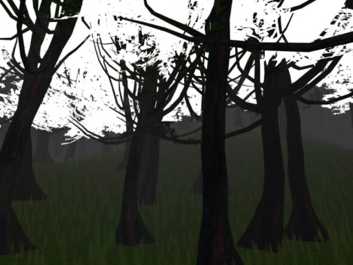 Dark‚ Foggy Forest