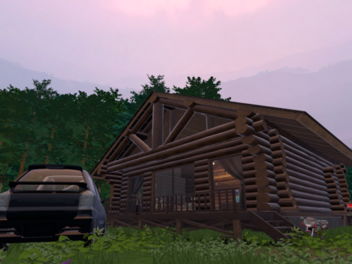 Rainy Cabin