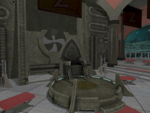 Lord Zedd's Throne Room