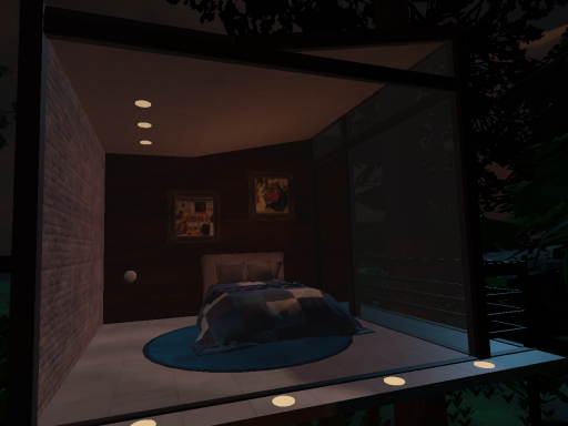 Bedroom In The Woods