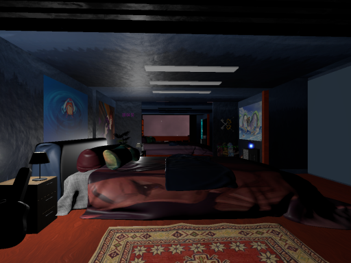 Dem's sleeping world․