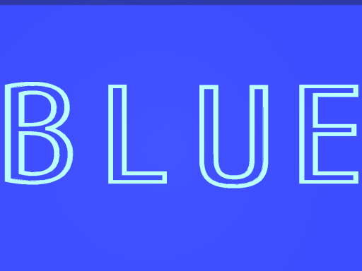 blue