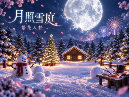 月降雪庭