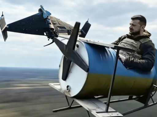 Zelensky Barrel Plane：Ghost of Kyiv With Geran（R60）