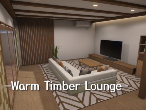 Warm Timber Lounge