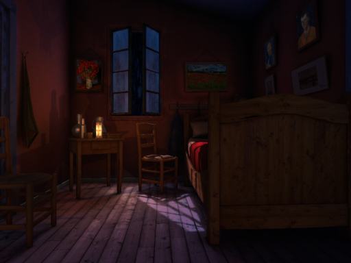 Vincent at night