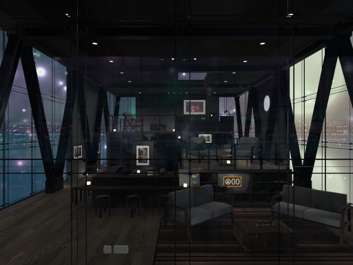 glasshouse 雨