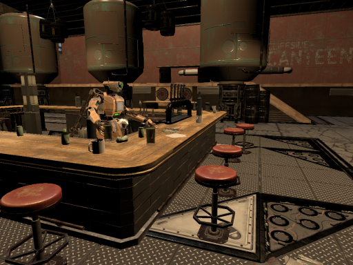 Rogues bar and avatars