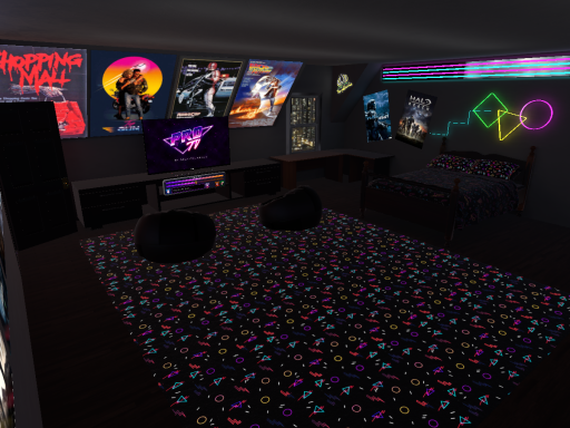90s Bed Room